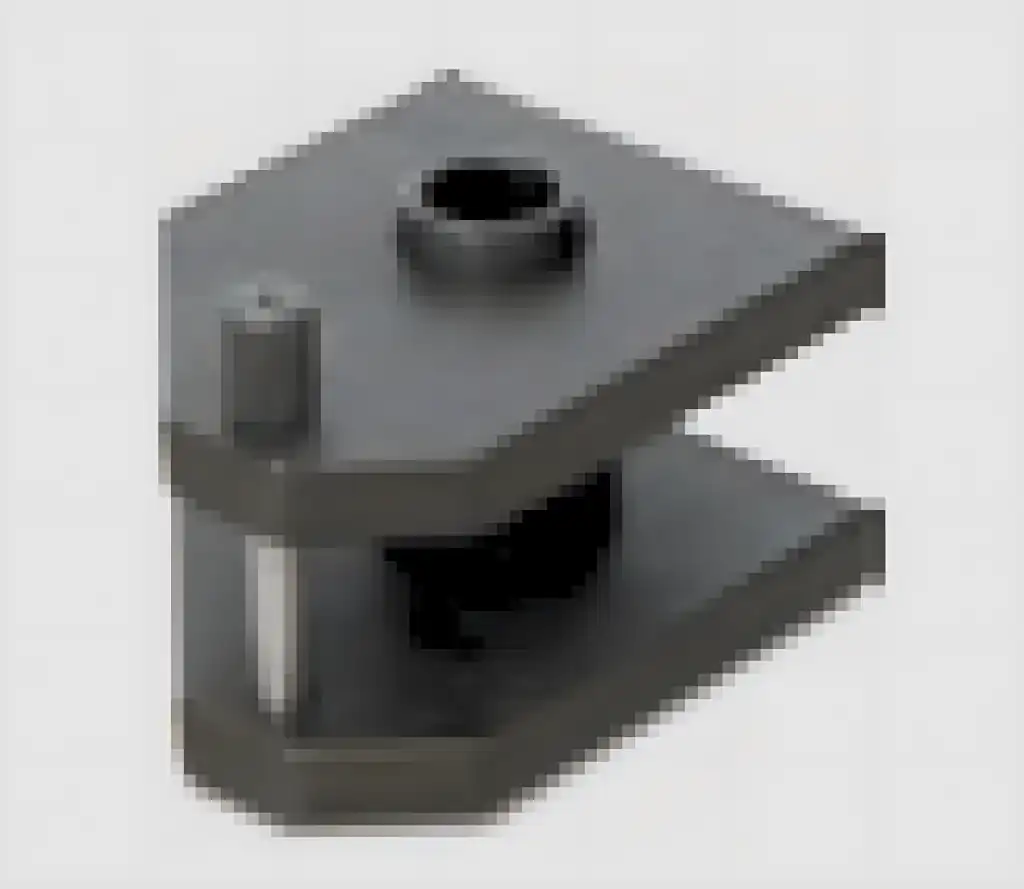 Verkleinerung der Gegenformstütze zum Biegen ohne Dorn (UNI 60, UNI 60 Combi, UNI 63)