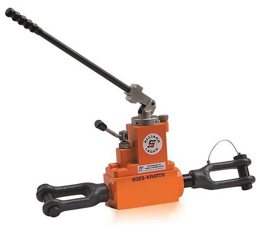 Double-acting hydraulic cylinder with built-in pump EKPI.A